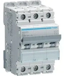 Hager LS-Schalter 3 polig 10kA/15kA B-25A 3M