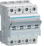 Hager LS-Schalter 4 polig 10kA/15kA C-4A 4M