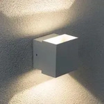 Paulmann 18003 Special ABL Set Cybo LED 2x3W IP65 eckig 100x100mm Wei&szlig; Alu