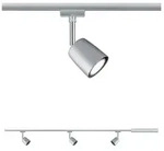 1m Schienensystem mit 3 Spots Paulmann 95462 URail Set Cover in Chrom
