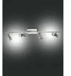Fabas Luce 2554-80-178 Alice Spot GU10 4x50W Nickel satiniert