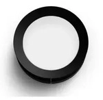 Philips myGarden Elegante runde LED Aussenwandleuchte Actea Schwarz