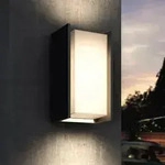 Philips Hue Turaco Wandleuchte Outdoor in Anthrazit aus Aluminium IP44 steuerbar via