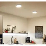 Paulmann LED Deckenpanel Atria rund LED-Panel 30cm 4000K Chrom 70934
