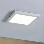 Paulmann extra flache LED-Deckenlampe eckig Atria 22x22cm 20W Wei&szlig; 70870