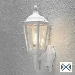 Konstsmide 7236-250 Firenze Bewegungsmelder wei&szlig; lackiertes Aluminium, klares Glas