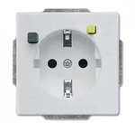 Busch-Jaeger 3120 EUCB-83 FI-SCHUKOMAT SCHUKO&reg; Steckdosen-Einsatz mit