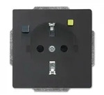 Busch-Jaeger 3120 EUCB-81 FI-SCHUKOMAT SCHUKO&reg; Steckdosen-Einsatz mit