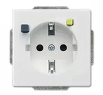 Busch-Jaeger 3120 EUCB-884 FI-SCHUKOMAT SCHUKO&reg; Steckdosen-Einsatz mit