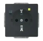 Busch-Jaeger 3120 EUCB-885 FI-SCHUKOMAT SCHUKO&reg; Steckdosen-Einsatz mit