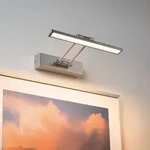 Paulmann 99894 Galeria LED Bilderleuchte Beam Thirty 5W Nickel geb&uuml;rstet/Chrom