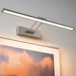 Paulmann 99896 Galeria LED Bilderleuchte Beam Sixty 11W Nickel geb&uuml;rstet/Chrom