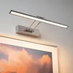 Paulmann 99895 Galeria LED Bilderleuchte Beam Fifty 7W Nickel geb&uuml;rstet/Chrom Metall