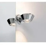 Regenbogen up&down LED Wandleuchte Sabik dimmbar Spritzwasserschutz Chrom Paulmann
