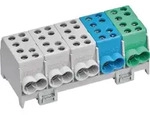 Hager Hauptleitungsabzweigklemme, 5-polig, 2x35mm2 / 2x25mm2, IP20, 3xL, 1xPE, 1