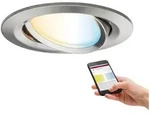 Set ZigBee steuerbare LED Einbauleuchte Nova Plus Coin Tunable White Paulmann 92961