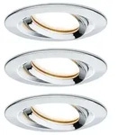 Paulmann 93684 Einbauleuchte Set Nova Plus Coin dim IP65 rd schw LED 3x6.8W 633lm