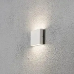 Konstsmide 7972-250 Chieri Wandleuchte wei&szlig; lackiertes Aluminium, opales Acrylglas