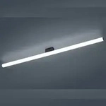 120cm Helestra LOOM LED Wandleuchte & Spiegeleuchte in matt Schwarz & Transparent