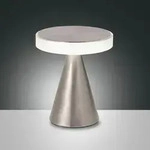 Fabas Luce 3386-34-178 LED-Tischleuchte NEUTRA Nickel matt 20 cm