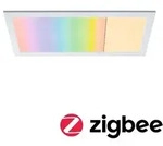 Flaches ZigBee LED Decken Panel Amaris RGBW 595x295mm in Wei&szlig; matt Paulmann 79808