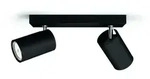 Philips myLiving Kosipo Deckenstrahler 2flg. Schwarz schwenkbar