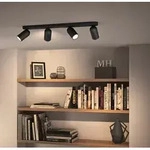 Philips myLiving LED Spot PONGEE 4-flammiger schwenkbarer Decken Strahler in...