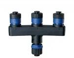 Paulmann 93929 Outdoor Plug & Shine Verteiler IP68 1 in-3 out Schwarz