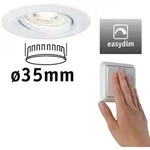 Paulmann 92970 EBL Set Nova mini Plus Coin EasyDim schwenkb 1x4,2W 2700K 230V Wei&szlig;