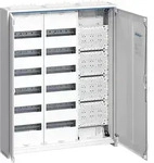 Hager Feldverteiler AP, IP31, SKII, 144PLE + Mediafeld, geschlitze T&uuml;r, 950x800x