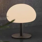 Nordlux Sponge 20 Akkuleuchte Weiss Pilzf&ouml;rmige Outdoor Tischleuchte dimmbar 20cm