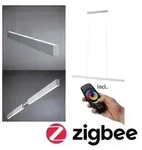 Paulmann 79815 Aptare ZigBee Pendelleuchte dimmbar LED Alu geb&uuml;rstet