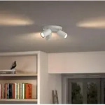 Philips myLiving LED Spot PONGEE 3-flammiger schwenkbarer Decken Strahler in Wei&szlig;