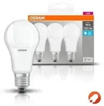 3er-Pack Osram E27 Sparsame LED Leuchtmittel mattiert & leistungsstark 14W wie 100W