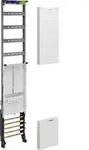 Hager Reservefeld, univers Z, 1350 mm, 3P., 1 Reserveplatz, mit SaS u. PE/N-Klem