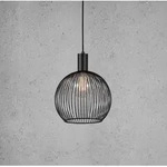 Design for the People Aver Metalldraht Pendelleuchte Schwarz &oslash;30cm