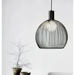 DFTP Aver Metalldraht Pendelleuchte Schwarz &oslash;40cm