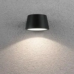 Paulmann 94452 Outdoor 230V Wandleuchte Capea 5W IP65 3000K Alu Black