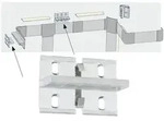 Paulmann 70275 Function Duo Profil Fixture 4er Pack Transparent