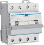 Hager Fehlerstrom-Leitungsschutzschalter, FI/-LS-Schalter 4P 10kA B-32A 30mA Typ