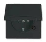Busch-Jaeger 20 EUGKB-35-101 SCHUKO&reg; Steckdosen-Einsatz mit Klappdeckel