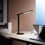 Italian Design Puirstische LED Tischleuchte IDEAL in Schwarz von Fabas Luce