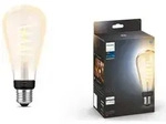 Philips Hue White E27 Filament Edison LED Lampe 7W - Edition mit Gl&uuml;hwedel in ST72
