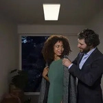 LEDVANCE LED SMART+ WiFi Planon Decken Panel weiss 40x10cm, App-& Sprachsteuerung