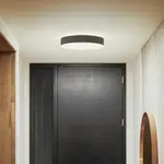 Philips Hue White Ambiance LED-Deckenleuchte ENRAVE mit Dimmschalter in Schwarz