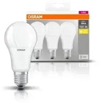 3er Pack Osram E27 LED-Leuchtmittel opalwei&szlig; mattierte Oberfl&auml;che blendfrei 13W wie