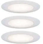 Paulmann 99940 Premium Einbauleuchte Set Suon dim IP44 3x6.5W 2700K Satiniert