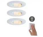 HomeSpa LED Einbauleuchten Set Calla WhiteSwitch Wei&szlig; Paulmann 92999