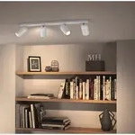 Philips myLiving LED Spot PONGEE 4-flammiger schwenkbarer Decken Strahler in...