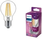 PHILIPS E27 Leistungstarke klare LED Lampe A60 10.5W wie 100W 4000K universalwei&szlig;es